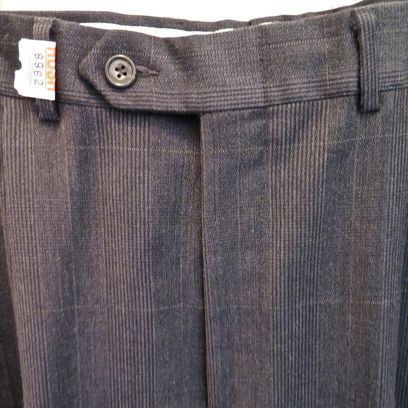 VTG Evan Picone Dark Gray Wool Suit - Picture 12 of 13